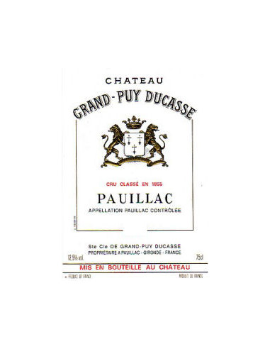 Chateau Grand Puy Ducasse